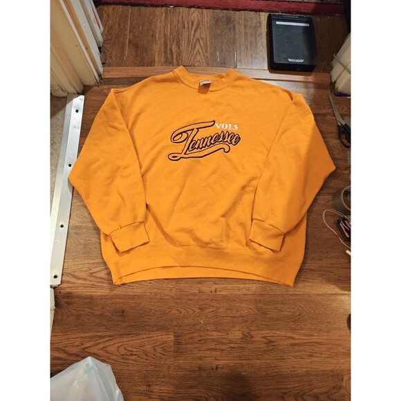 VTG 90s Tennessee Vols Sweatshirt Mens XL Football Nutmeg Mills Volunteers - Picture 1 of 8